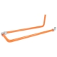 Mayhems - Hard Tubing - Borosilicate Glass - Ultra Premium, 16mm OD, Pre Bent 90 Degree, 125mm x 375mm