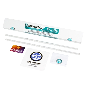 Mayhems - Premium Glass Tubing - 12mm OD - 2 x 50 cm Lengths
