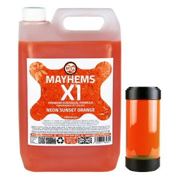 Mayhems X1 Premix - UV Orange- 5 Litre