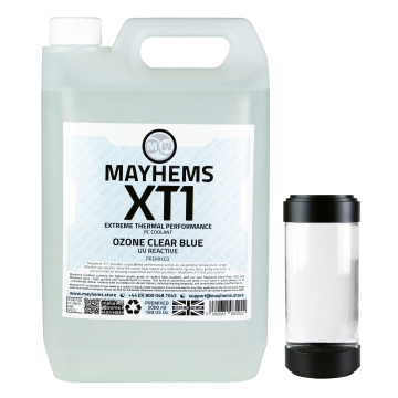 Mayhems - PC Coolant - XT-1 Premix - Thermal Performance Series - 5 Litre - UV Ozone Clear Blue