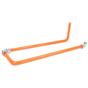Mayhems - Hard Tubing - Borosilicate Glass - Ultra Premium, 12mm OD, Pre Bent 90 Degree, 125mm x 375mm