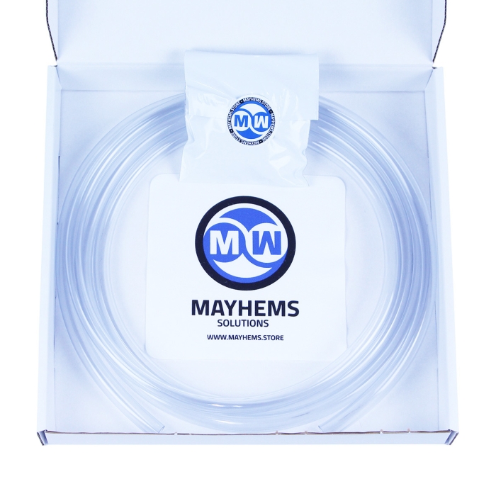 Mayhems - Soft Tubing - Hyper Clarity Series - 10/13 mm -  3 Metres